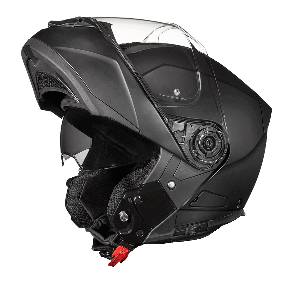 Daytona Glide Flip Up Modular Helmet Flat/Dull Black - MG1-B