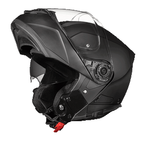 full face flip up motorcycle helmets Daytona Glide Flip Up Modular Helmet Flat/Dull Black