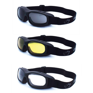 Guard-Dogs Evader-1 Clear, Yellow, or Smoke OTG Goggles