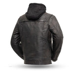 Men's FIM276 Vendetta Distressed Black/Brown Jacket