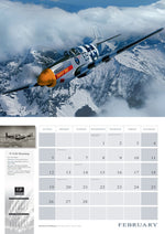 2023 Flying Legends Large Wall Calendar 17" x 11" Format
