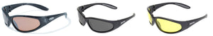 Hercules Indestructible Motorcycle Sunglasses - No Foam