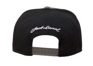 Jack Daniel's - Old No. 7 Brand Gray and Black Snapback