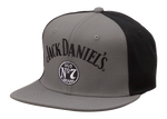 Jack Daniel's - Old No. 7 Brand Gray and Black Snapback