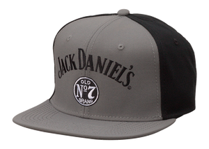 Jack Daniel's - Old No. 7 Brand Gray and Black Snapback