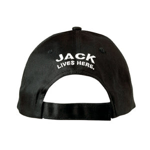 Jack Daniel's JD77-F Velcro Closure No. 7 Logo Ball Hat - Black