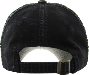 Heritage USA Vintage Style Distressed Hat