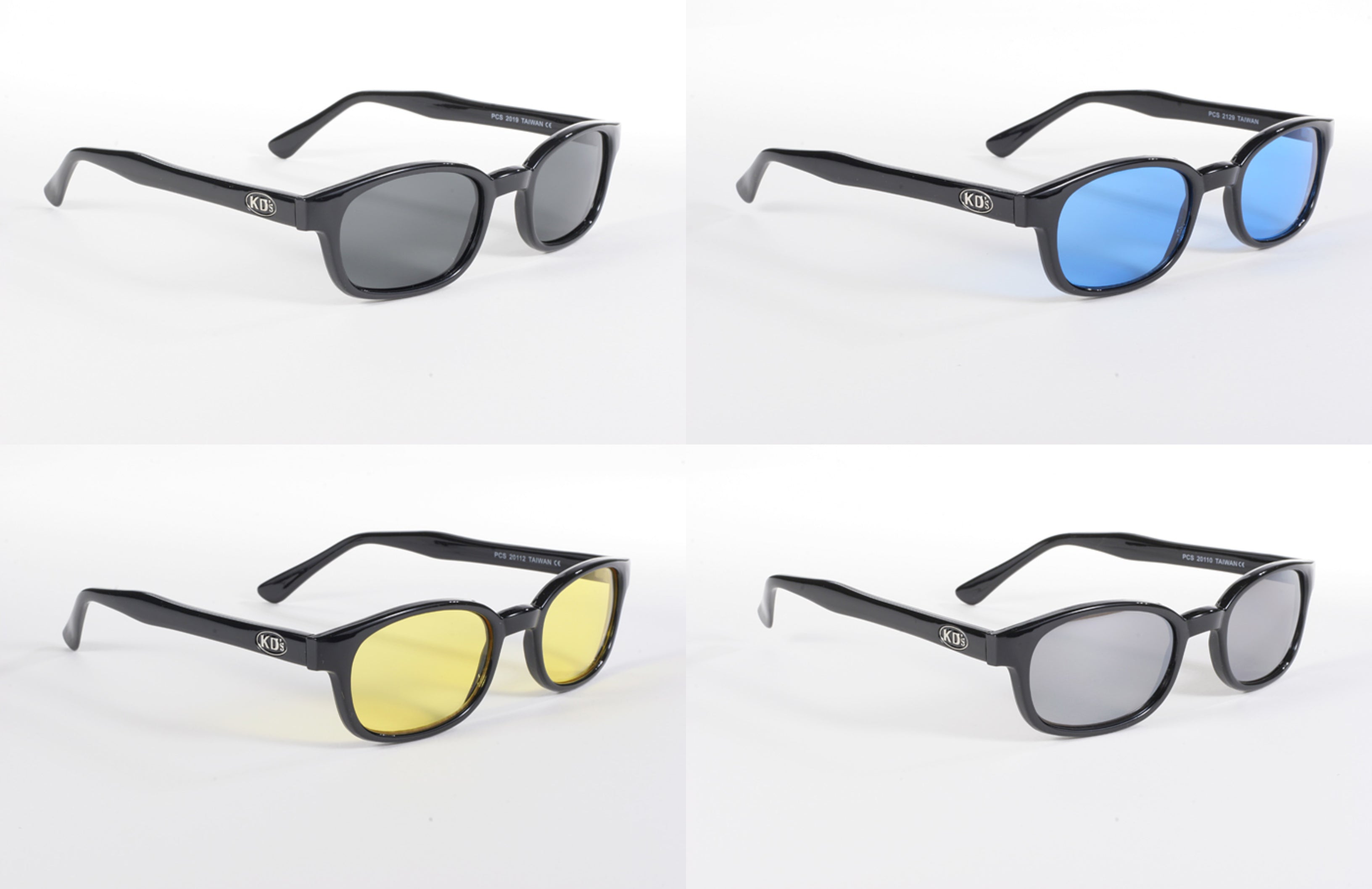 KD Original Sunglasses Gloss Black Frame