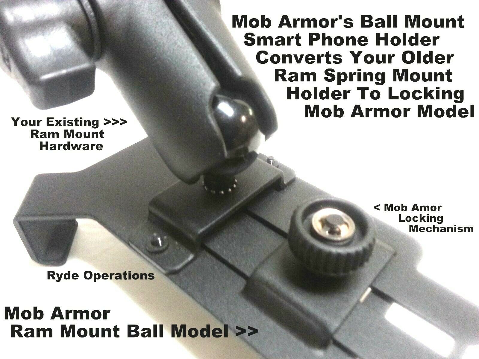Mob Armor Marball Upgrade For Ram's X-Grip Smartphone Holder