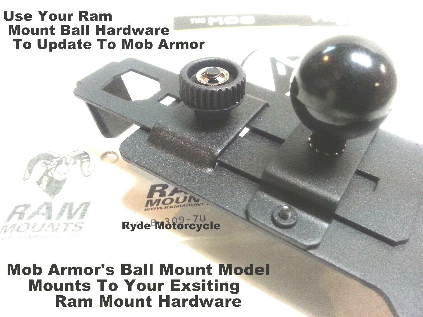 Mob Armor Marball Upgrade For Ram's X-Grip Smartphone Holder