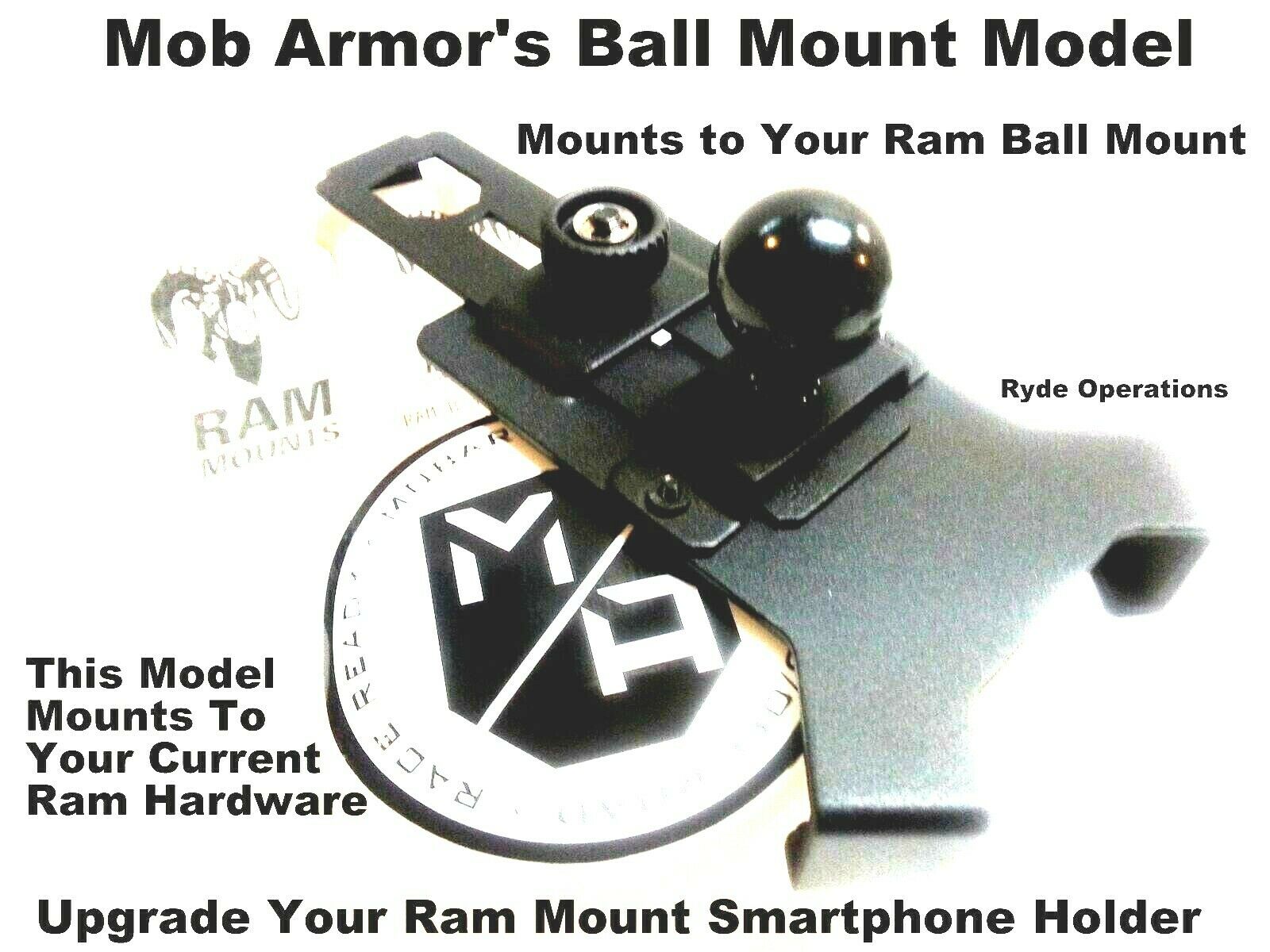 Mob Armor Marball Upgrade For Ram's X-Grip Smartphone Holder