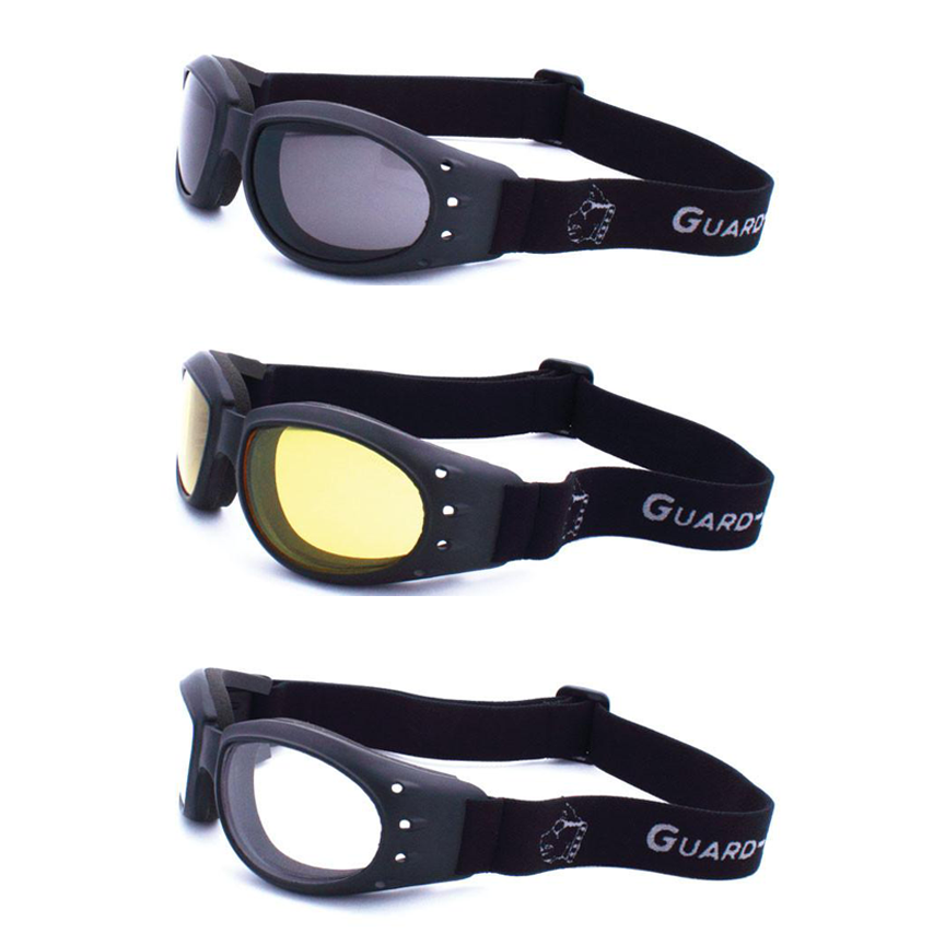 Guard-Dogs  Terminator Clear, Yellow, or Smoke Goggles