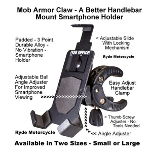 Mob Armor Claw Handlebar Mount Smartphone Holder