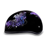 D.O.T. Daytona Half Helmet - Women's - Butterfly - D6-B