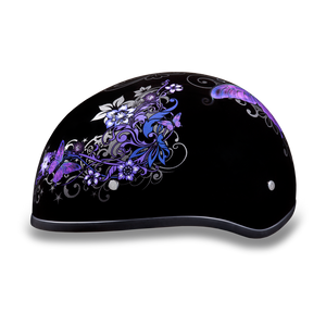 D.O.T. Daytona Half Helmet - Women's - Butterfly - D6-B