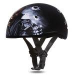 D.O.T. Daytona Half Helmet - Unisex - Come Get 'Em - D6-CG