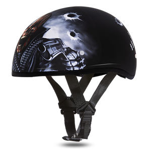 D.O.T. Daytona Half Helmet - Unisex - Come Get 'Em - D6-CG