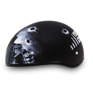 D.O.T. Daytona Half Helmet - Unisex - Come Get 'Em - D6-CG