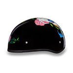 D.O.T. Daytona Half Helmet - Women's - Diamond Skull - D6-DS