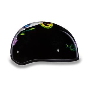 D.O.T. Daytona Half Helmet - Women's - Diamond Skull - D6-DS