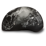 D.O.T. Daytona Half Helmet - Unisex - Guns - D6-G