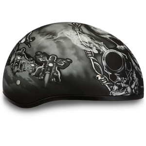 D.O.T. Daytona Half Helmet - Unisex - Guns - D6-G