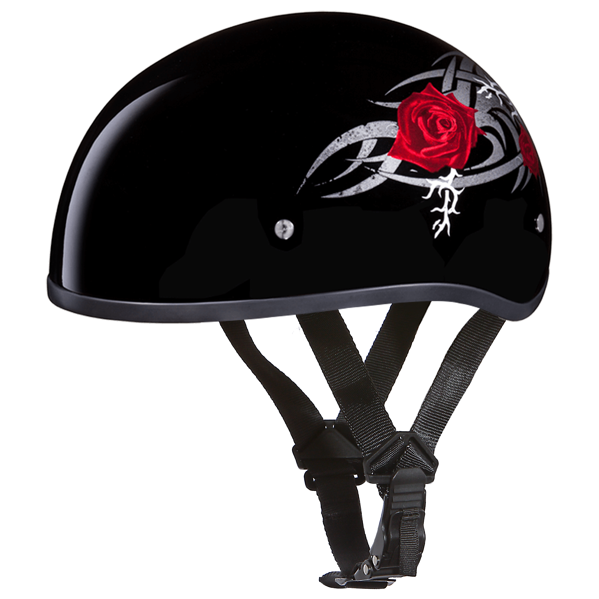 D.O.T. Daytona Half Helmet - Women's - Rose - D6-R