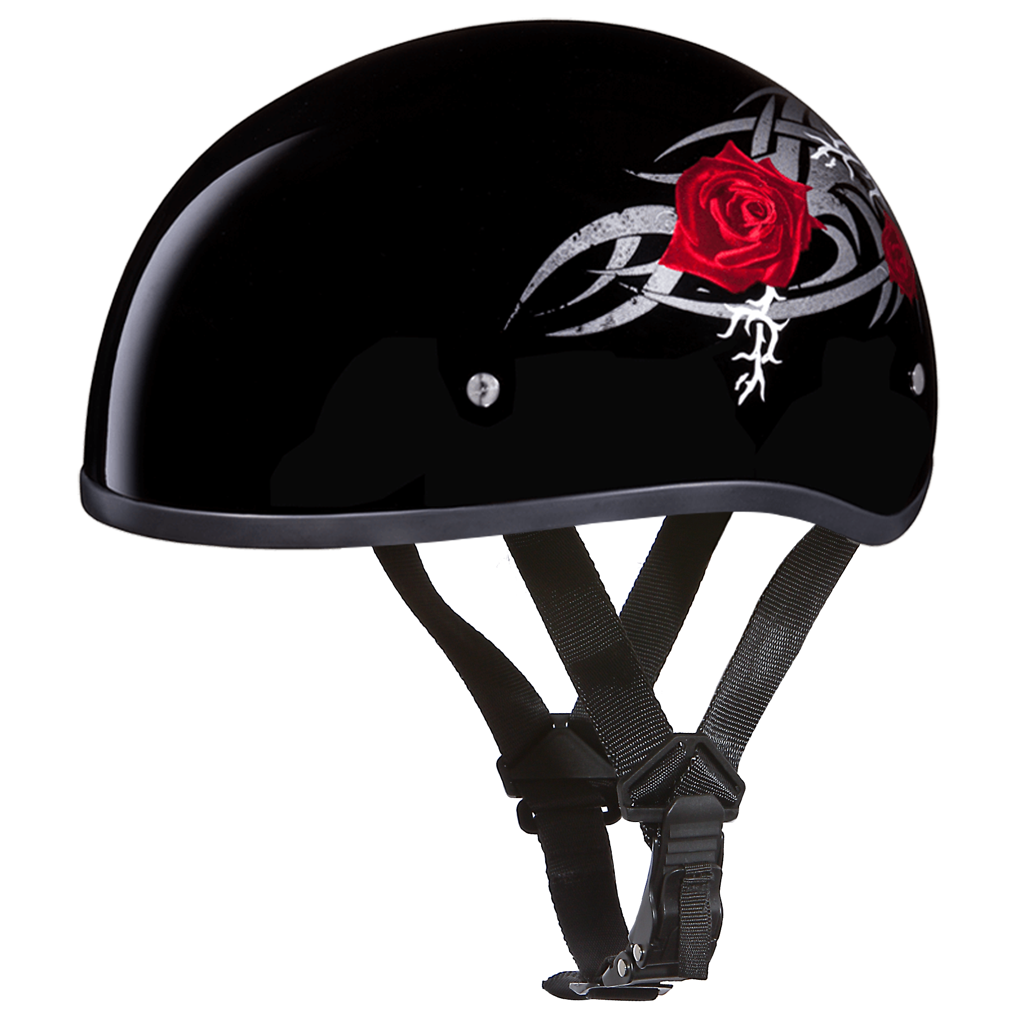 D.O.T. Daytona Half Helmet - Women's - Rose