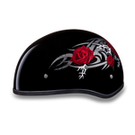 D.O.T. Daytona Half Helmet - Women's - Rose - D6-R