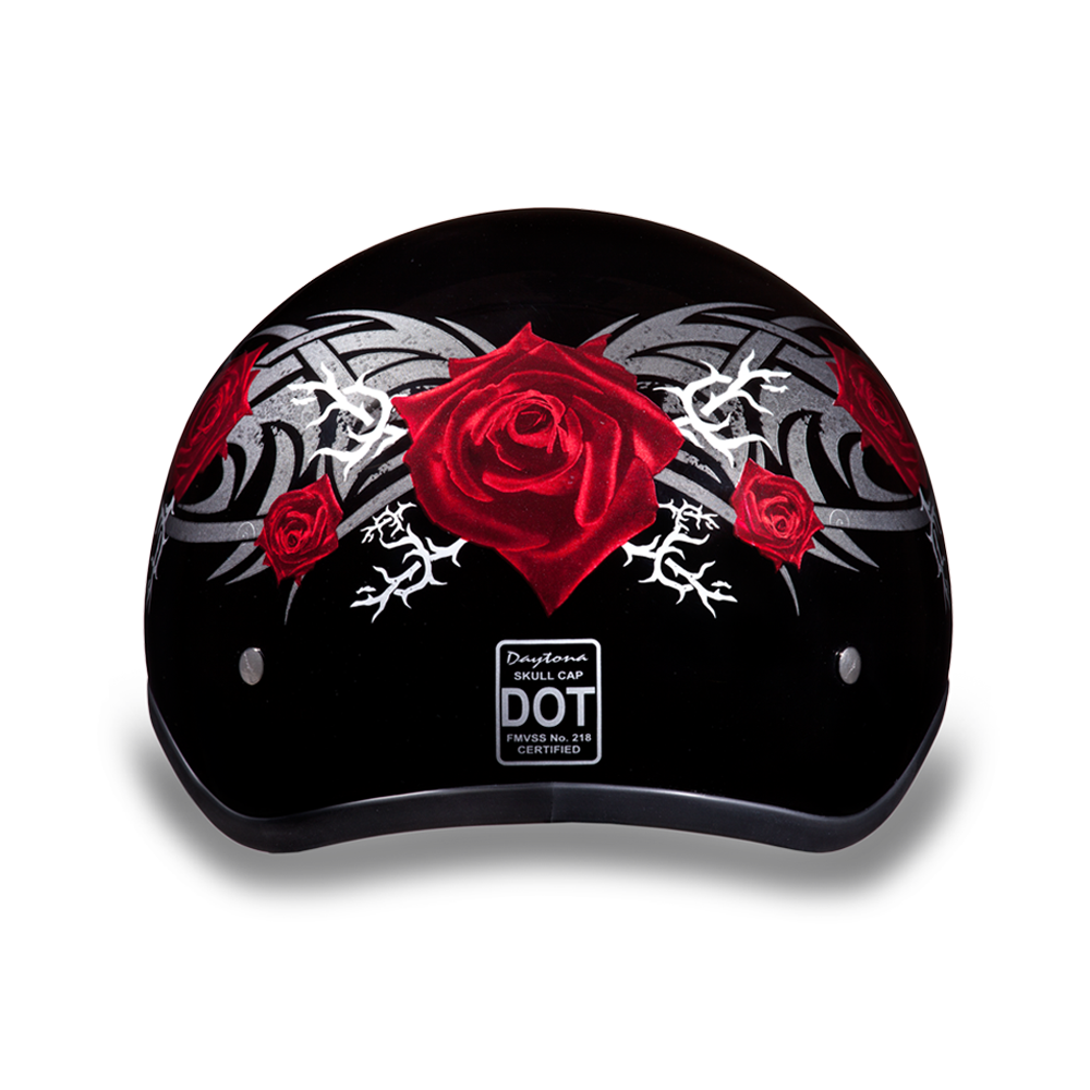 D.O.T. Daytona Half Helmet - Women's - Rose - D6-R