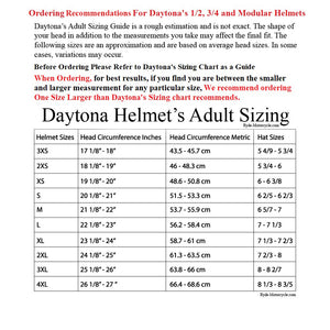 Daytona Glide Flip Up Modular Helmet Black Cherry - MG1-BC