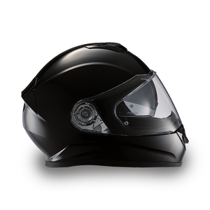 gloss black full face motorcycle helmet Daytona Detour Full Face Helmet Hi-Gloss Black