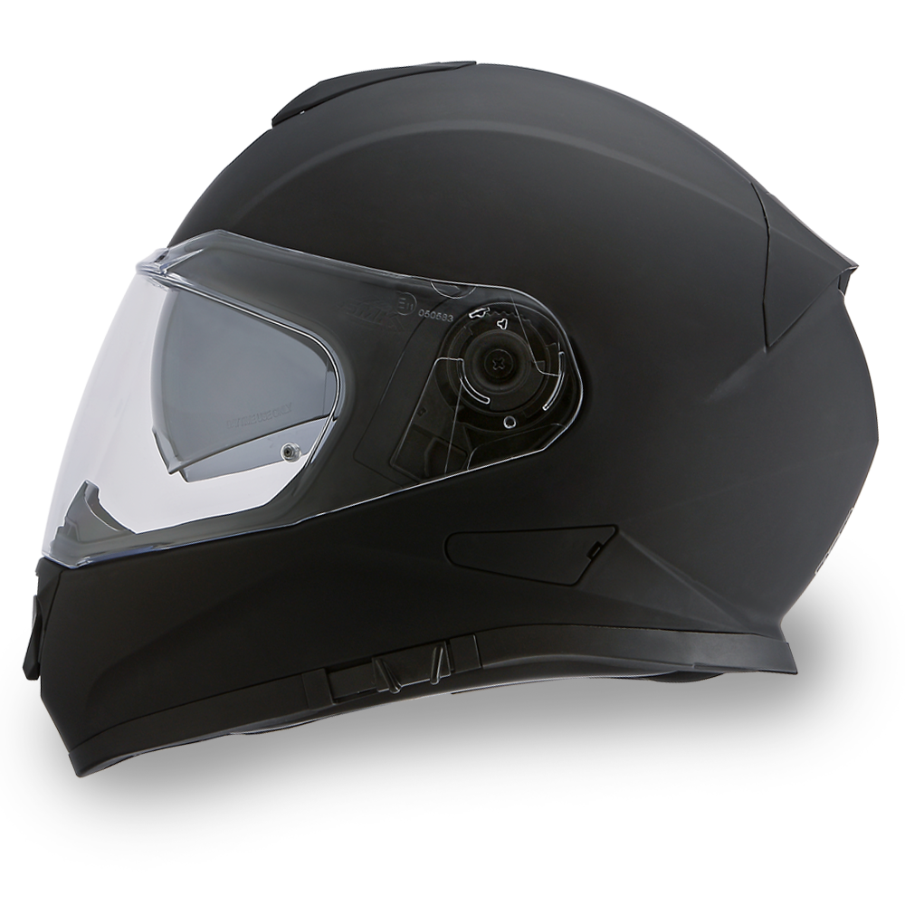 flat black or gloss motorcycle helmet Daytona Detour Full Face Helmet Dull/Flat Black
