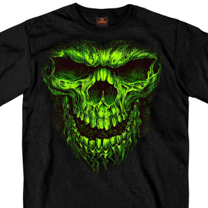 Green Shredder Skull T-Shirt