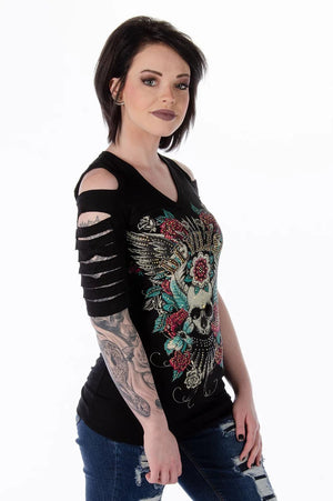 Women's Devilish Cuts Shirt - 7223