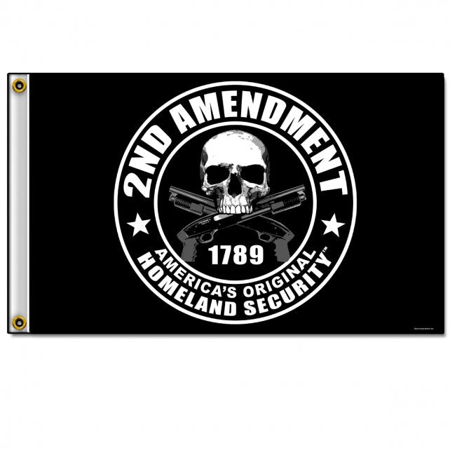 2nd Amendment - America's Original Homeland Security - Flag