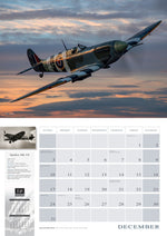 2023 Flying Legends Large Wall Calendar 17" x 11" Format