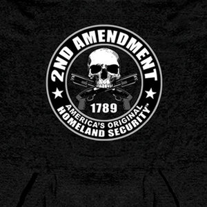 2nd Amendment - America's Original Homeland Security Sweatshirt Pocket Hoodie