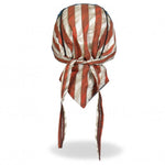 Vintage American USA Distressed Flag Headwrap Durag