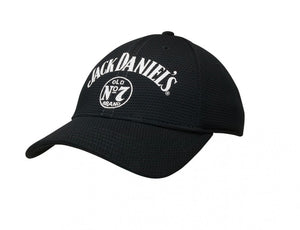 Jack Daniel's JD77-108 Mesh Logo Baseball Hat - Black