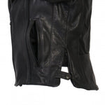 Ladies JKL5002 Made in the U.S.A. Leather Jacket with Braided Detail