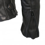 Ladies JKL5002 Made in the U.S.A. Leather Jacket with Braided Detail