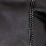 Ladies JKL5002 Made in the U.S.A. Leather Jacket with Braided Detail