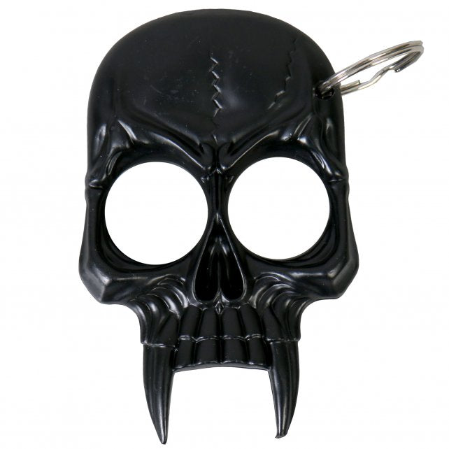 Black Skull Self Defense Key Chain