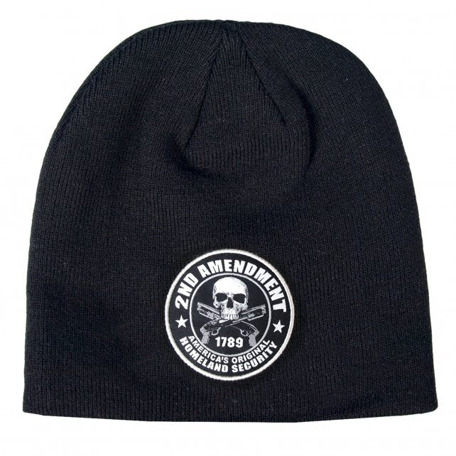 2nd Amendment - America's Original Homeland Security - Knit Beanie