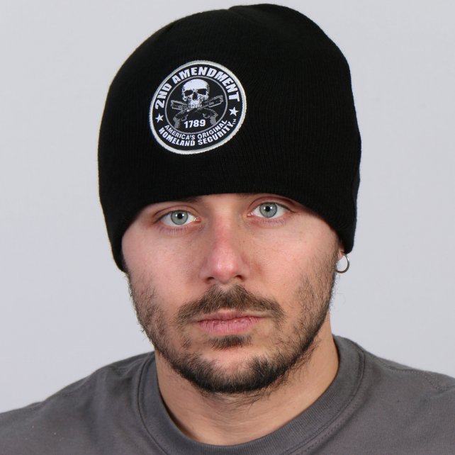 2nd Amendment - America's Original Homeland Security - Knit Beanie