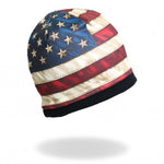 Distressed American Flag Sublimated Beanie