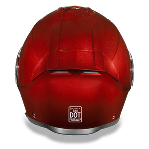 black cherry motorcycle helmet Daytona Glide Flip Up Modular Helmet Black Cherry