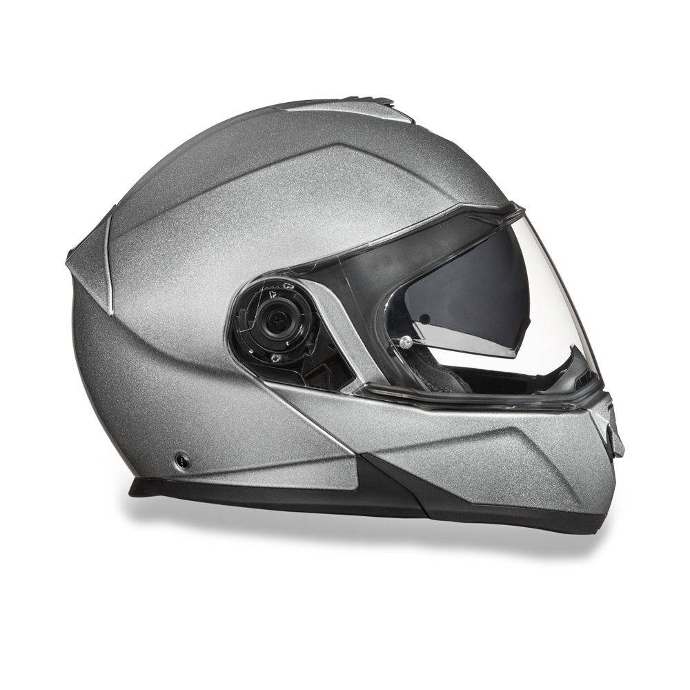 Daytona Glide Flip Up Modular Helmet Silver Metallic - MG1-SM