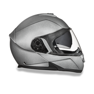 Daytona Glide Flip Up Modular Helmet Silver Metallic - MG1-SM